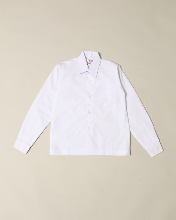 Baju Sekolah Lelaki Lengan Panjang - Putih CP 022